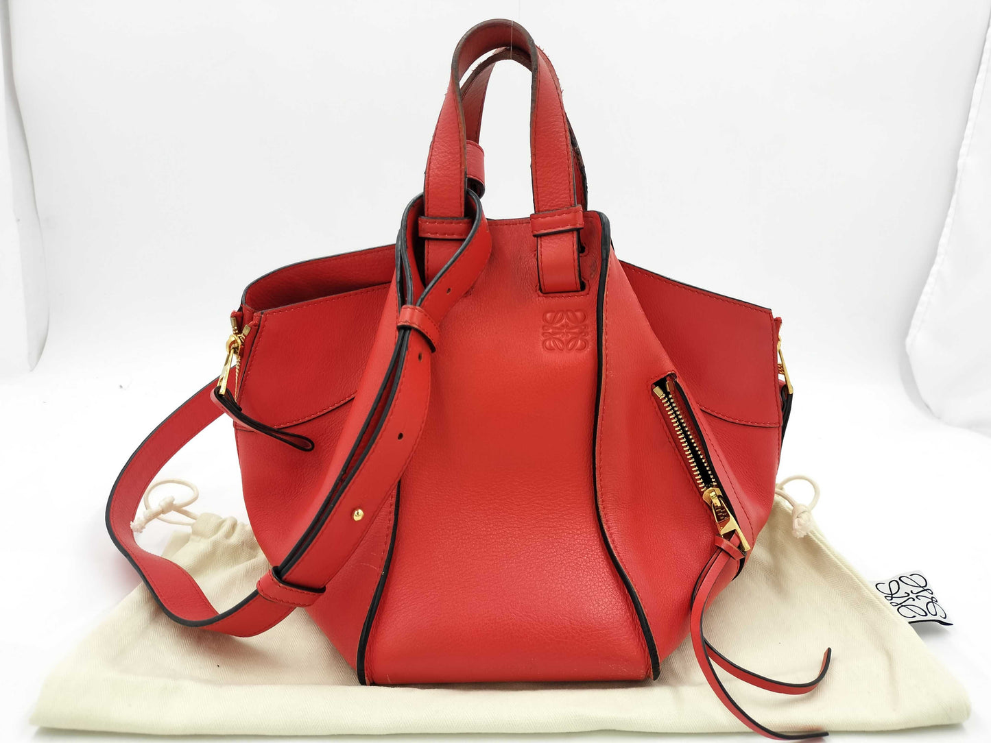 LOEWE Hammock Handbag, Dust Bag, Shoulder Bag