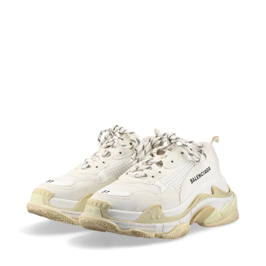 BALENCIAGA Triple S Mesh Sneakers, Size 24.5cm, 524036