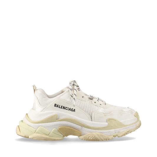 BALENCIAGA Triple S Mesh Sneakers, Size 24.5cm, 524036