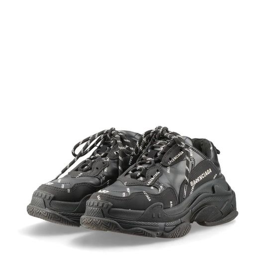 BALENCIAGA Triple S faux leather sneakers, size 24.5cm, 524039