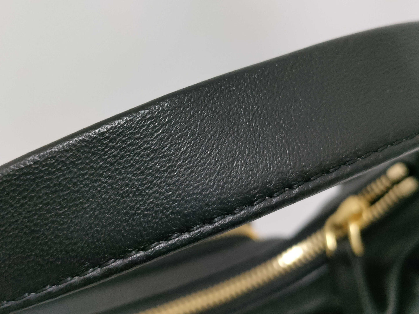 Miu Miu Miu Nappa Leather Pocket Bag Black Handbag