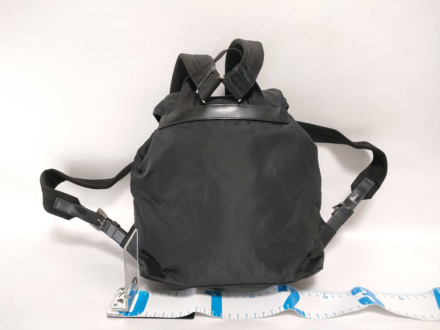 PRADA nylon Prada backpack, black nylon backpack