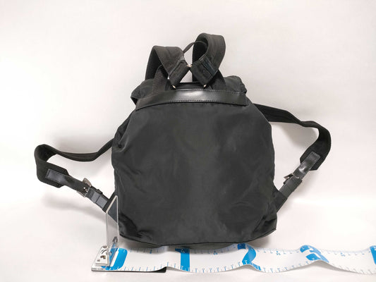 PRADA nylon Prada backpack, black nylon backpack