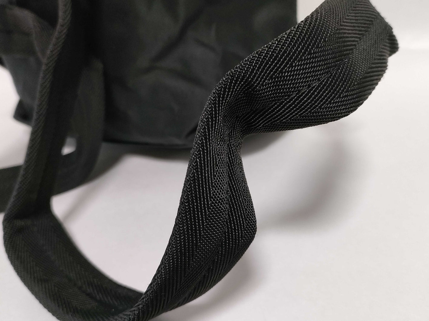 PRADA nylon Prada backpack, black nylon backpack