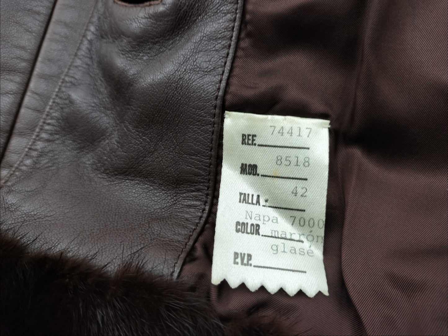 LOEWE Leather Jacket Jacket