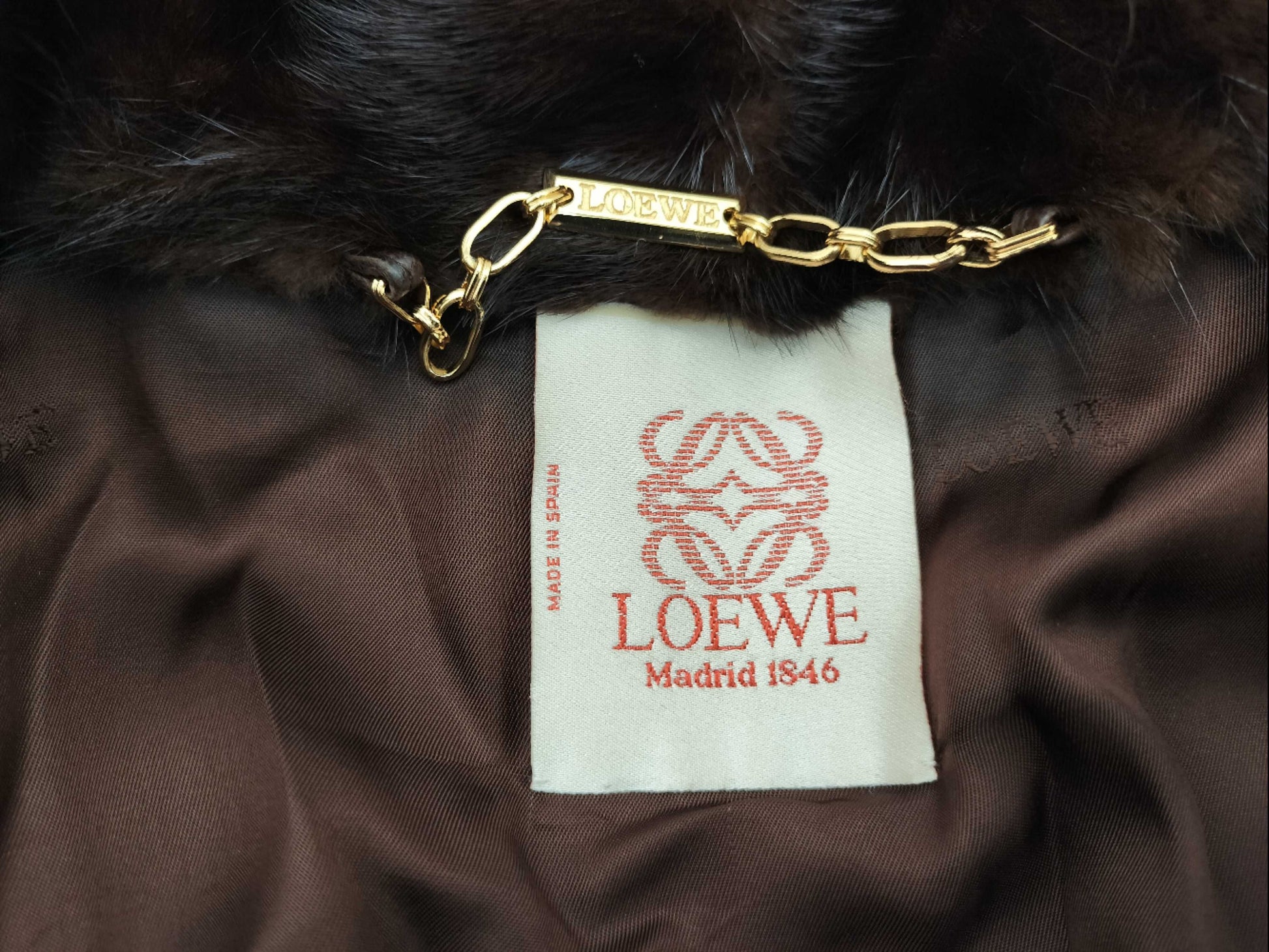 LOEWE Leather Jacket Jacket