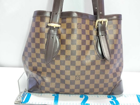 LOUIS VUITTON Damier LOUIS VUITTON Louis Vuitton Hampstead Damier Tote Bag
