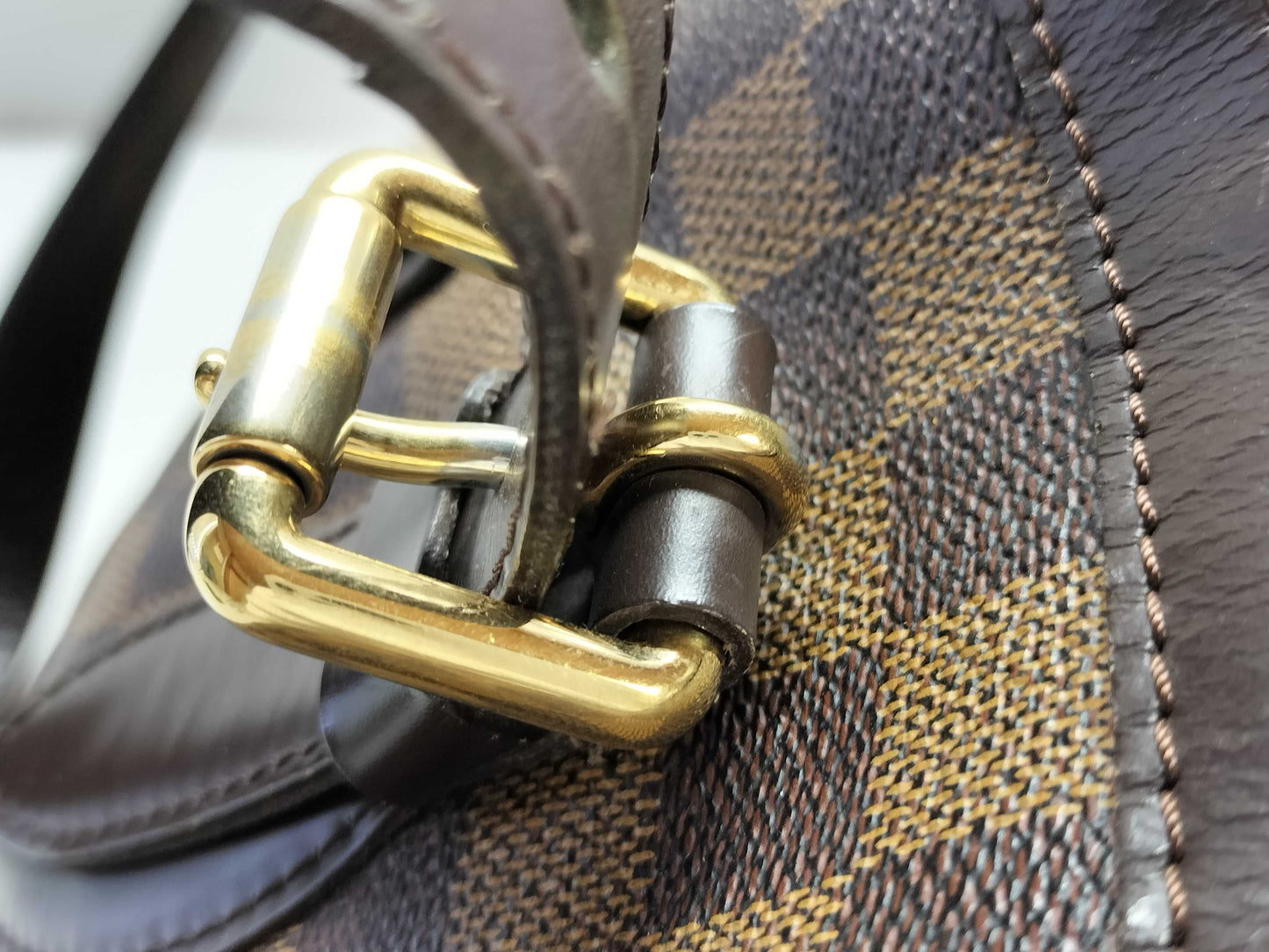 LOUIS VUITTON Damier LOUIS VUITTON Louis Vuitton Hampstead Damier Tote Bag