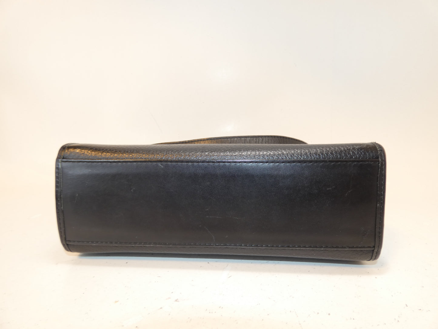 BURBERRY 2-way leather black hand/shoulder bag