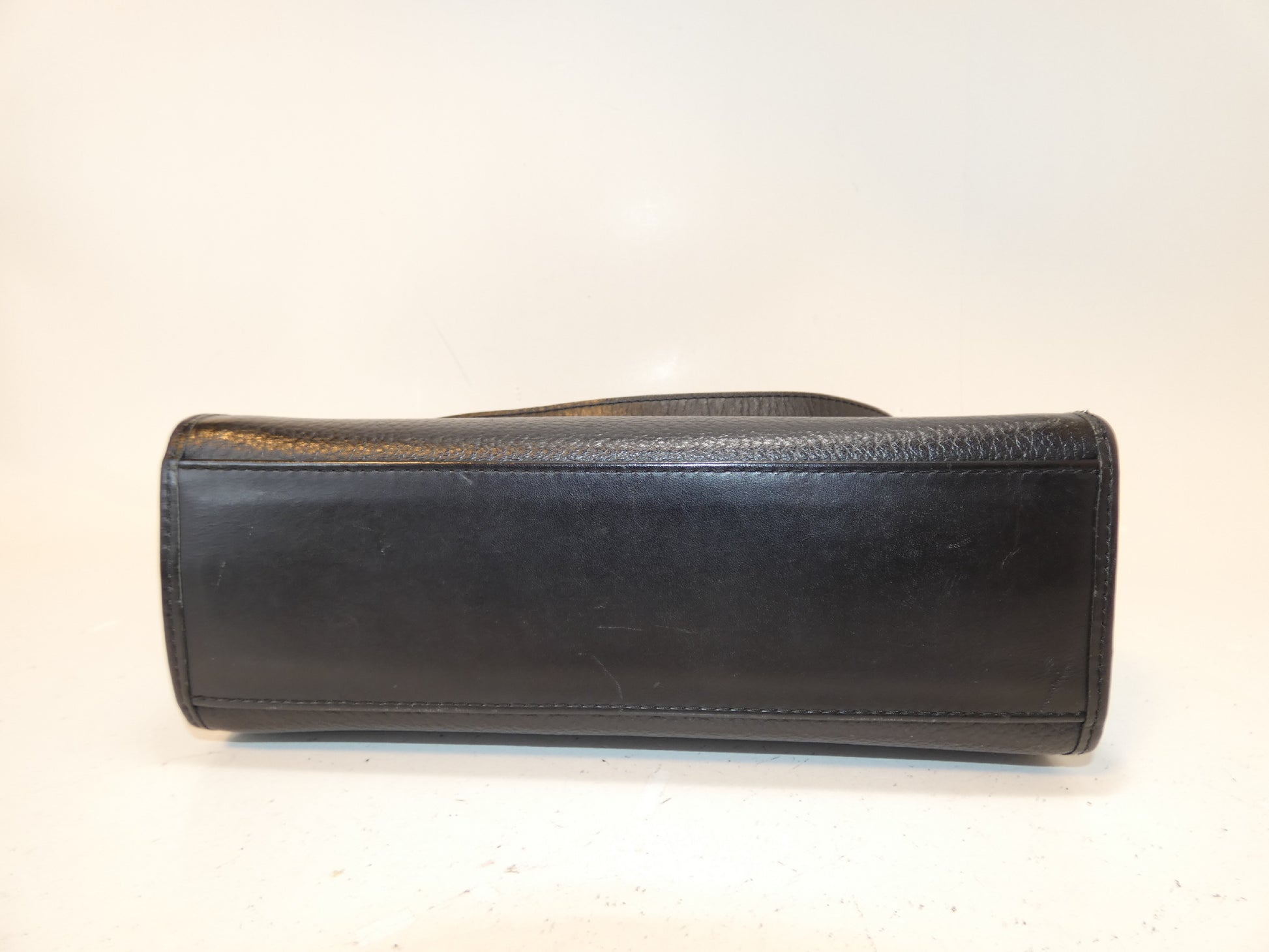 BURBERRY 2-way leather black hand/shoulder bag
