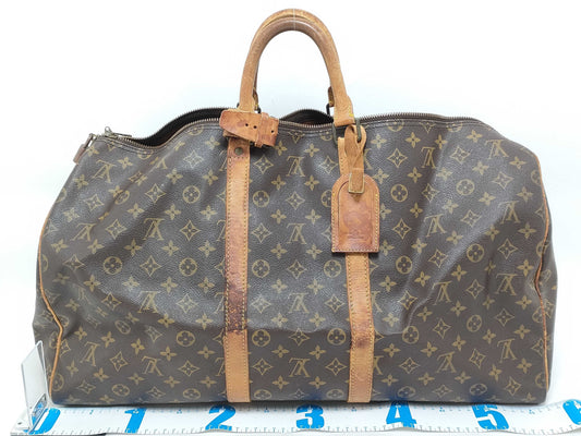 LOUIS VUITTON Monogram Keepall 45 Boston Bag
