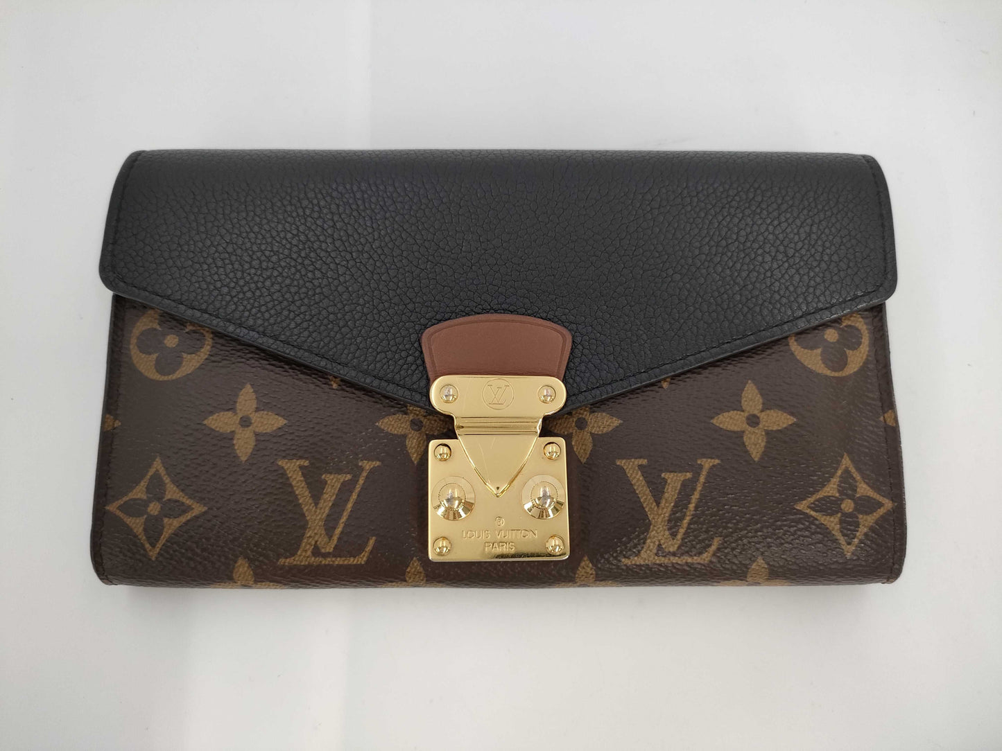 LOUIS VUITTON Monogram Portefeuille Pallas Noir Wallet