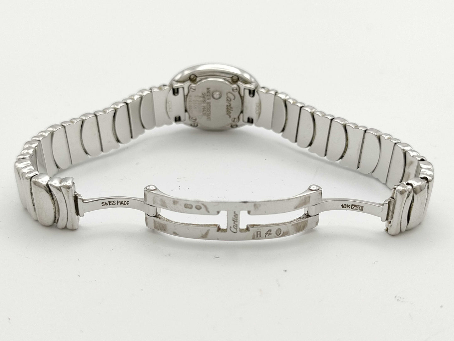 Cartier Mini Baignoire WB5095L2 2369 324246CE 18K Gold Women's Watch