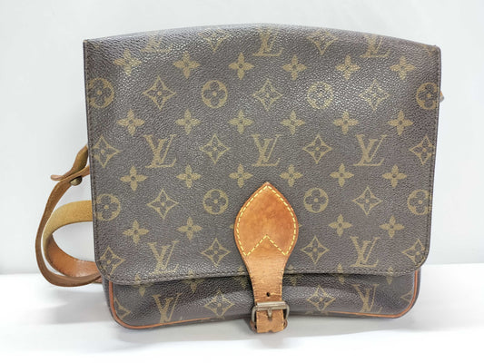 LOUIS VUITTON Monogram Louis Vuitton Cartesiere Shoulder Bag