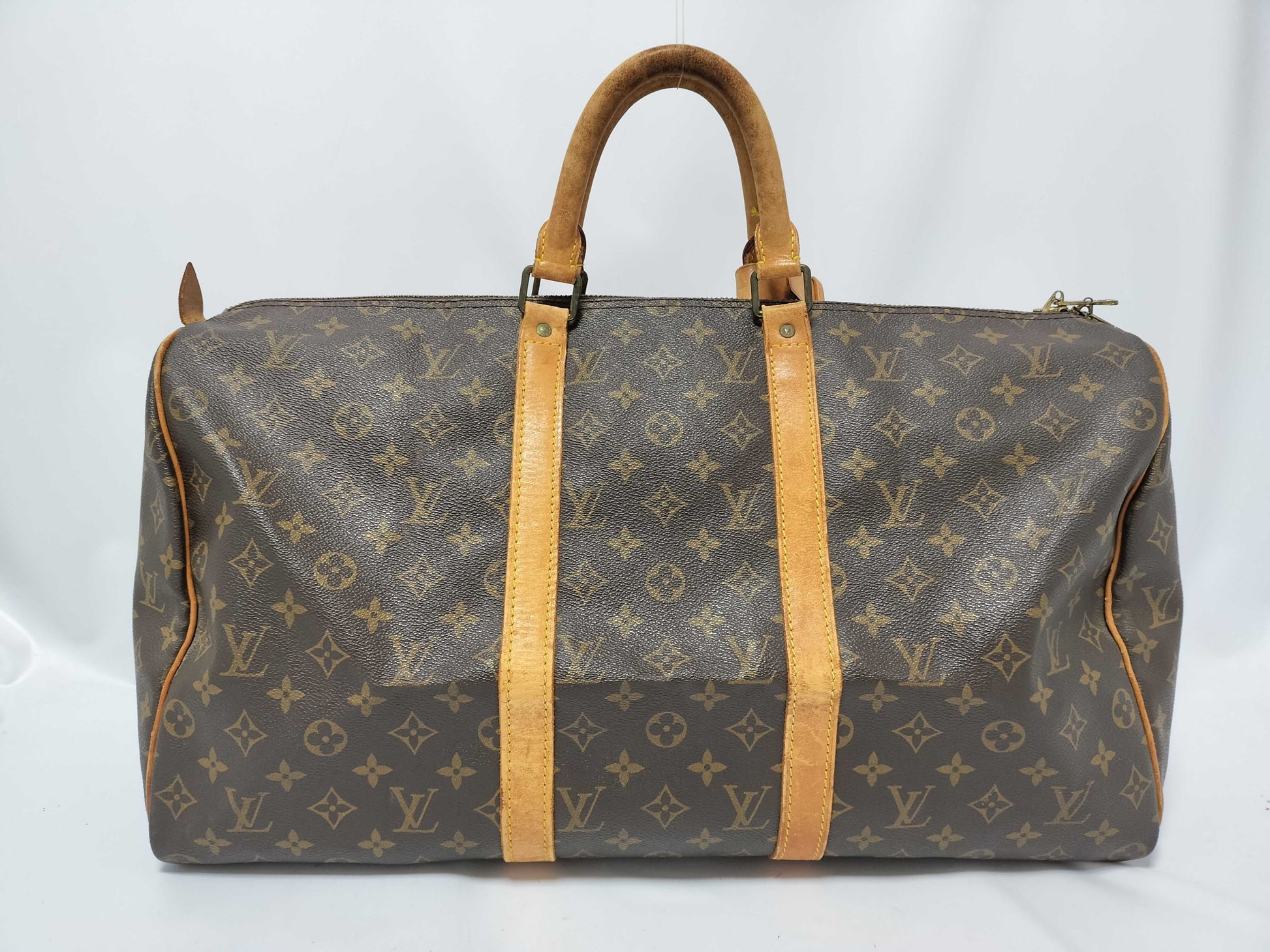 LOUIS VUITTON Monogram Louis Vuitton Keepall 50 M41416 Boston Bag