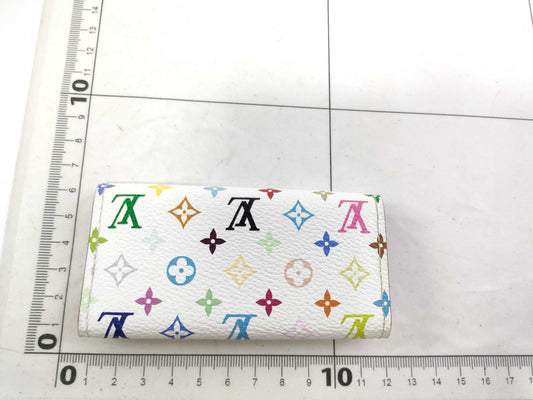 LOUIS VUITTON Monogram Multicolore LV Multicle 4 Key Case/Key Holder