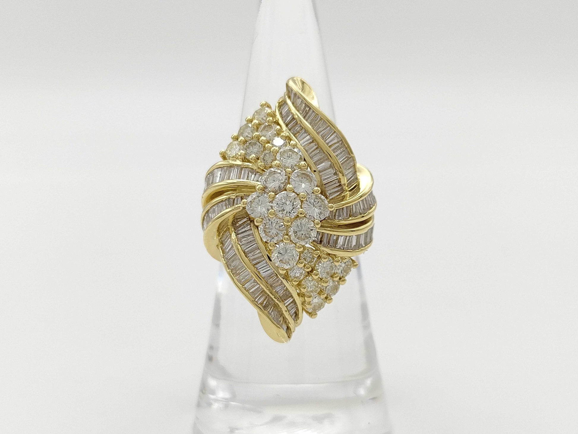D3.50ct K18 14.1g Ring