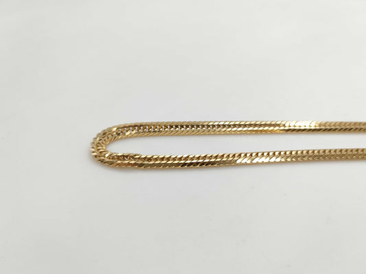 12-sided triple K18 20.4g Kihei necklace