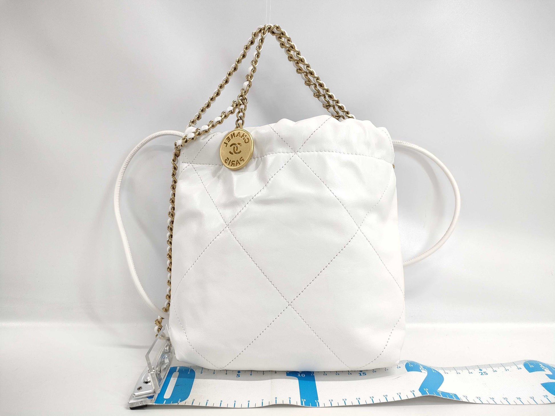 CHANEL CHANEL Shoulder Bag CHANEL 22 Mini Handbag Shiny Calfskin Shoulder Bag
