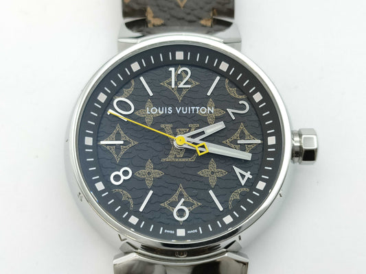 LOUIS VUITTON Tambour QA071 UC4412 Quartz Boys Watch
