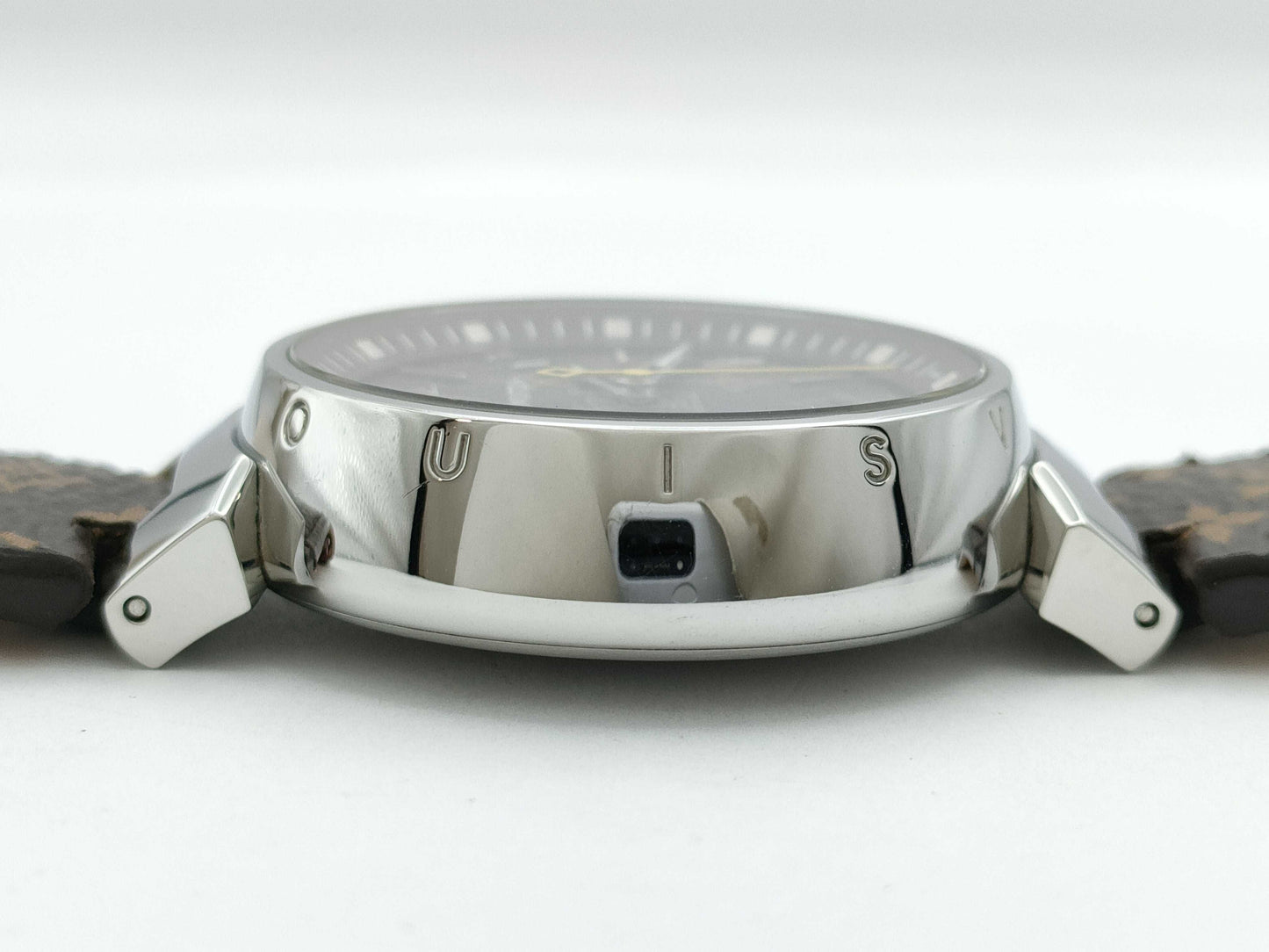 LOUIS VUITTON Tambour QA071 UC4412 Quartz Boys Watch