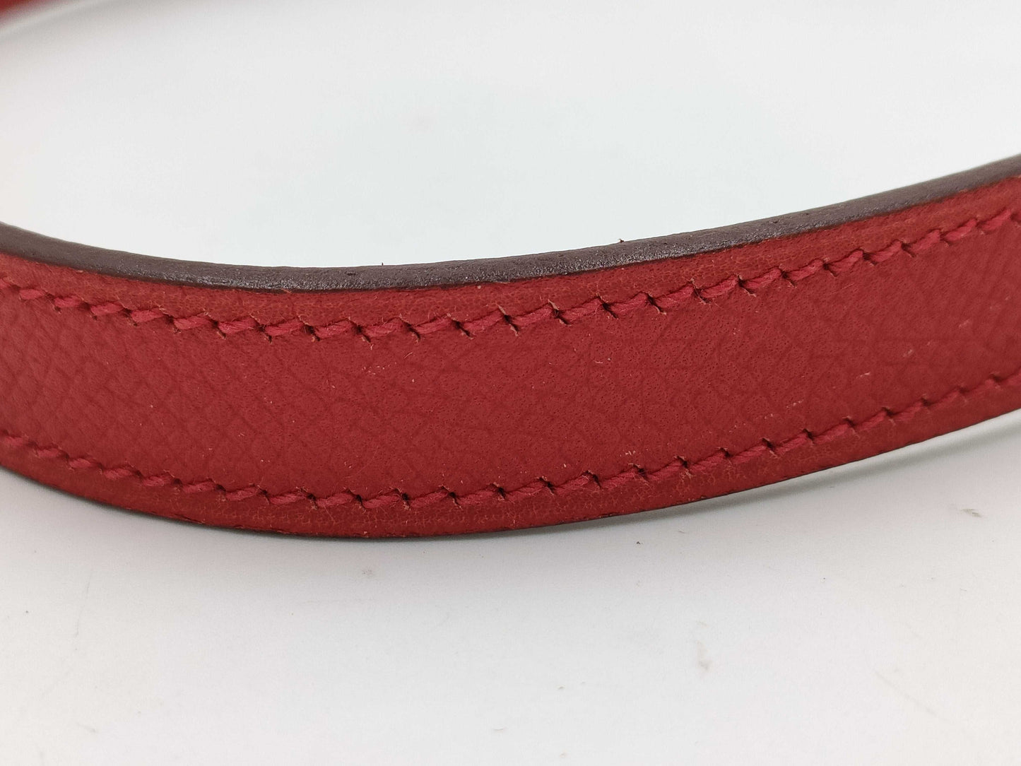 HERMES HERMES Shoulder Bag Evelyn TPM Vermillion Vo Epson □I Engraved Bag