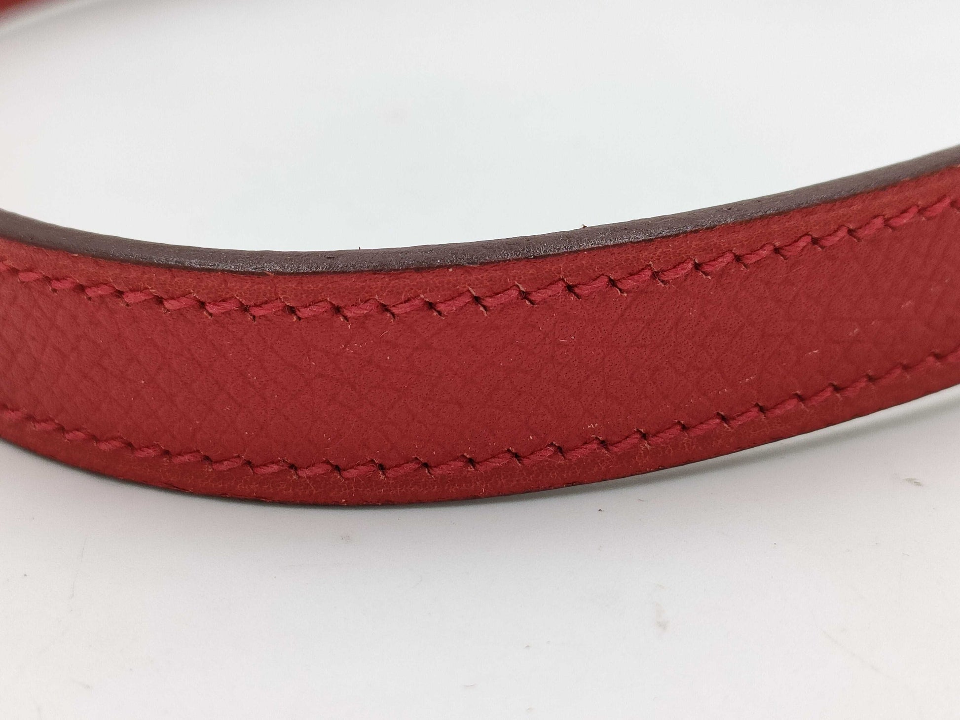 HERMES HERMES Shoulder Bag Evelyn TPM Vermillion Vo Epson □I Engraved Bag