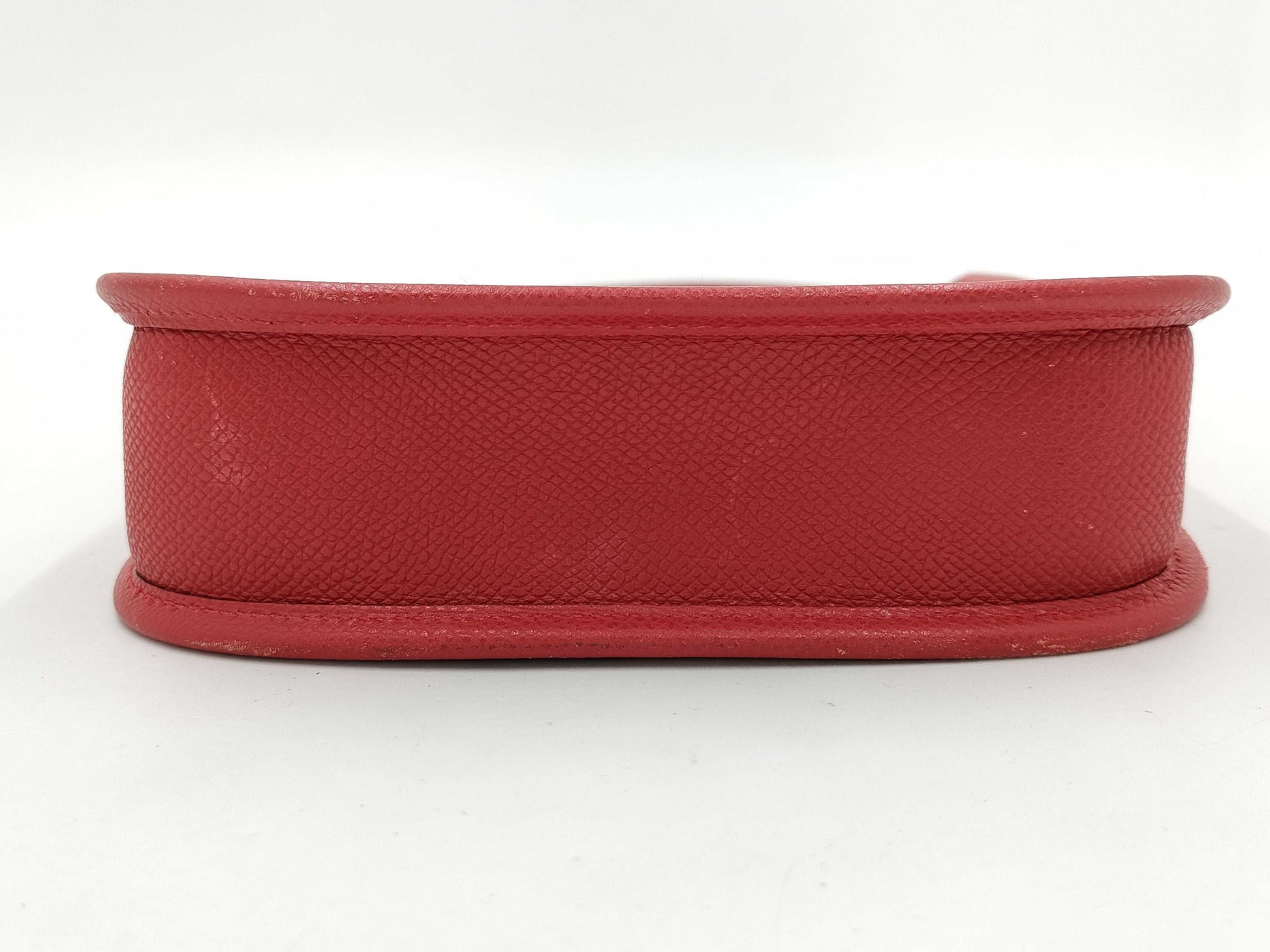 HERMES HERMES Shoulder Bag Evelyn TPM Vermillion Vo Epson □I Engraved Bag