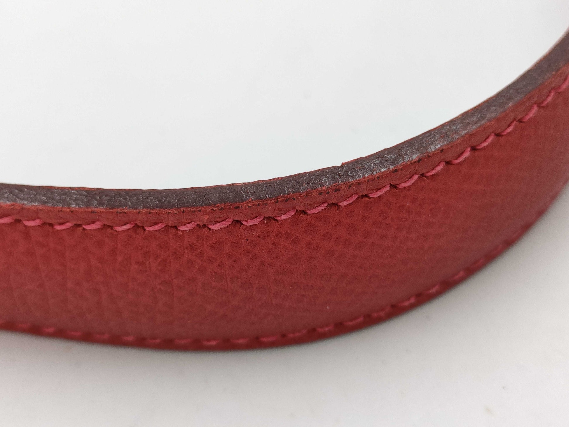 HERMES HERMES Shoulder Bag Trim 31 Vermillion Vo Epson □H Engraved Bag