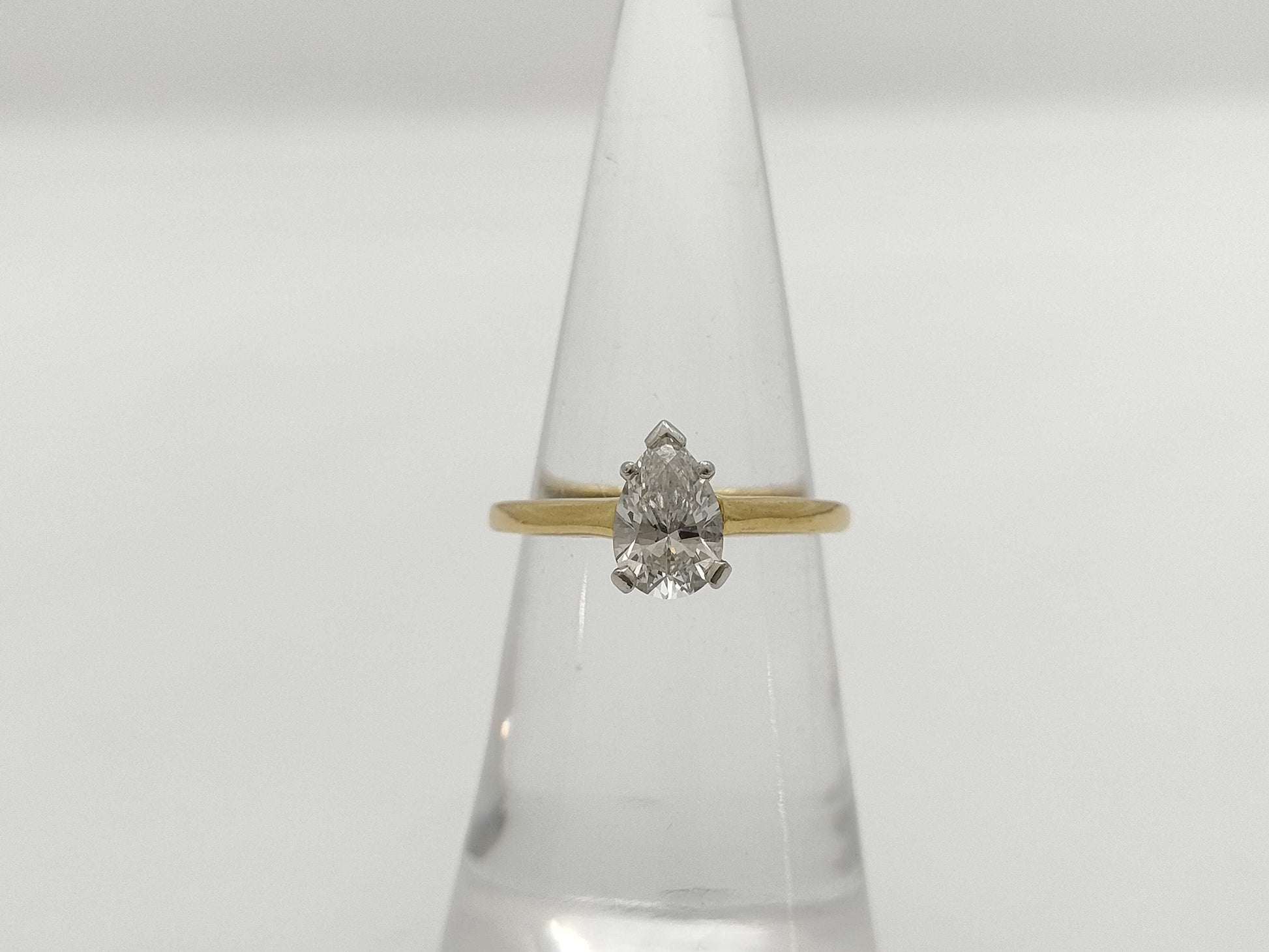 Tiffany & Co. Diamond 18K/PLAT 2.9g Ring