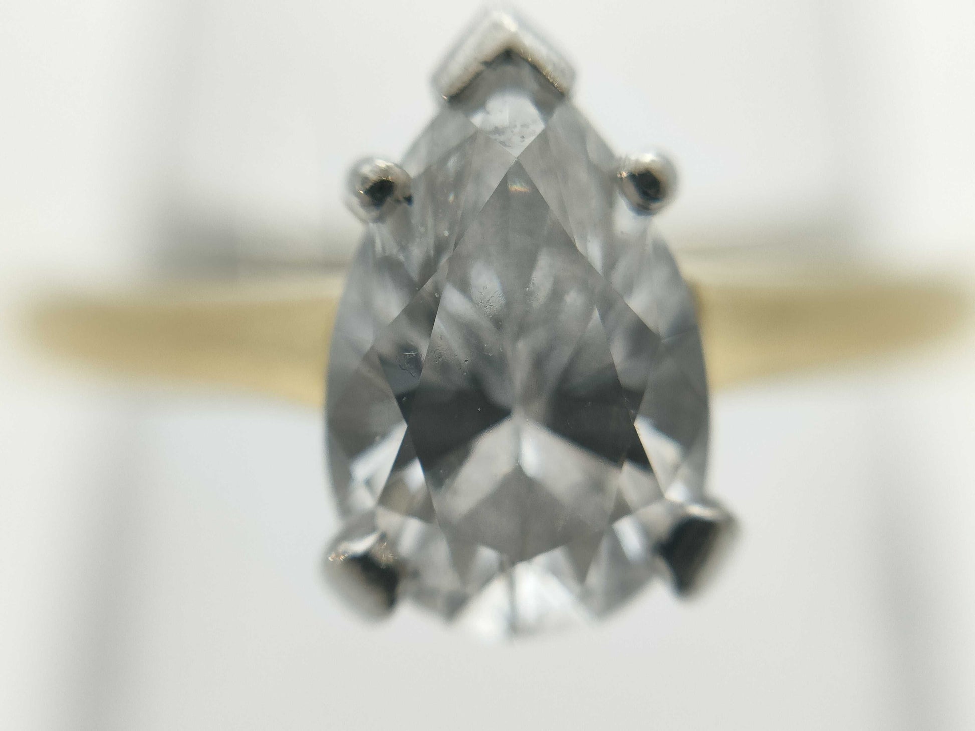 Tiffany & Co. Diamond 18K/PLAT 2.9g Ring