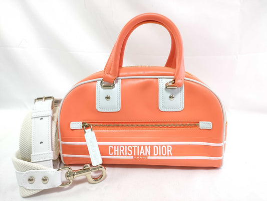 Dior DIOR/Christian Dior Handbag Vibe Small Bowling Bag - Handbag