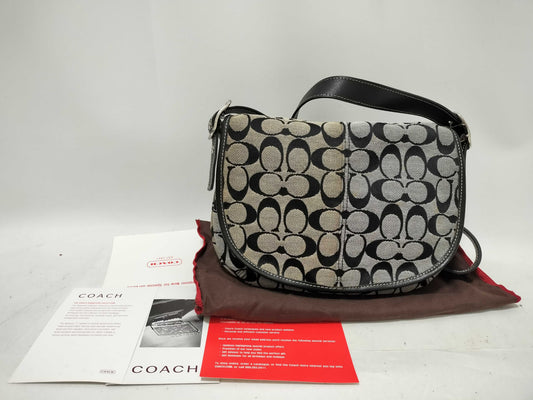 COACH Signature Shoulder Bag 6842