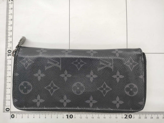 LOUIS VUITTON Monogram Eclipse Zippy Wallet Vertical M62295 IC Wallet