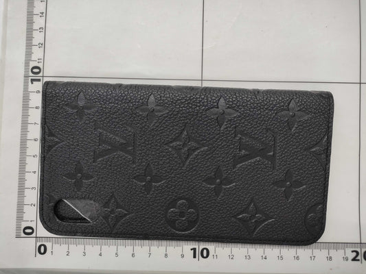 LOUIS VUITTON Monogram Empreinte Folio M68592 BC4129 Black Other Accessories