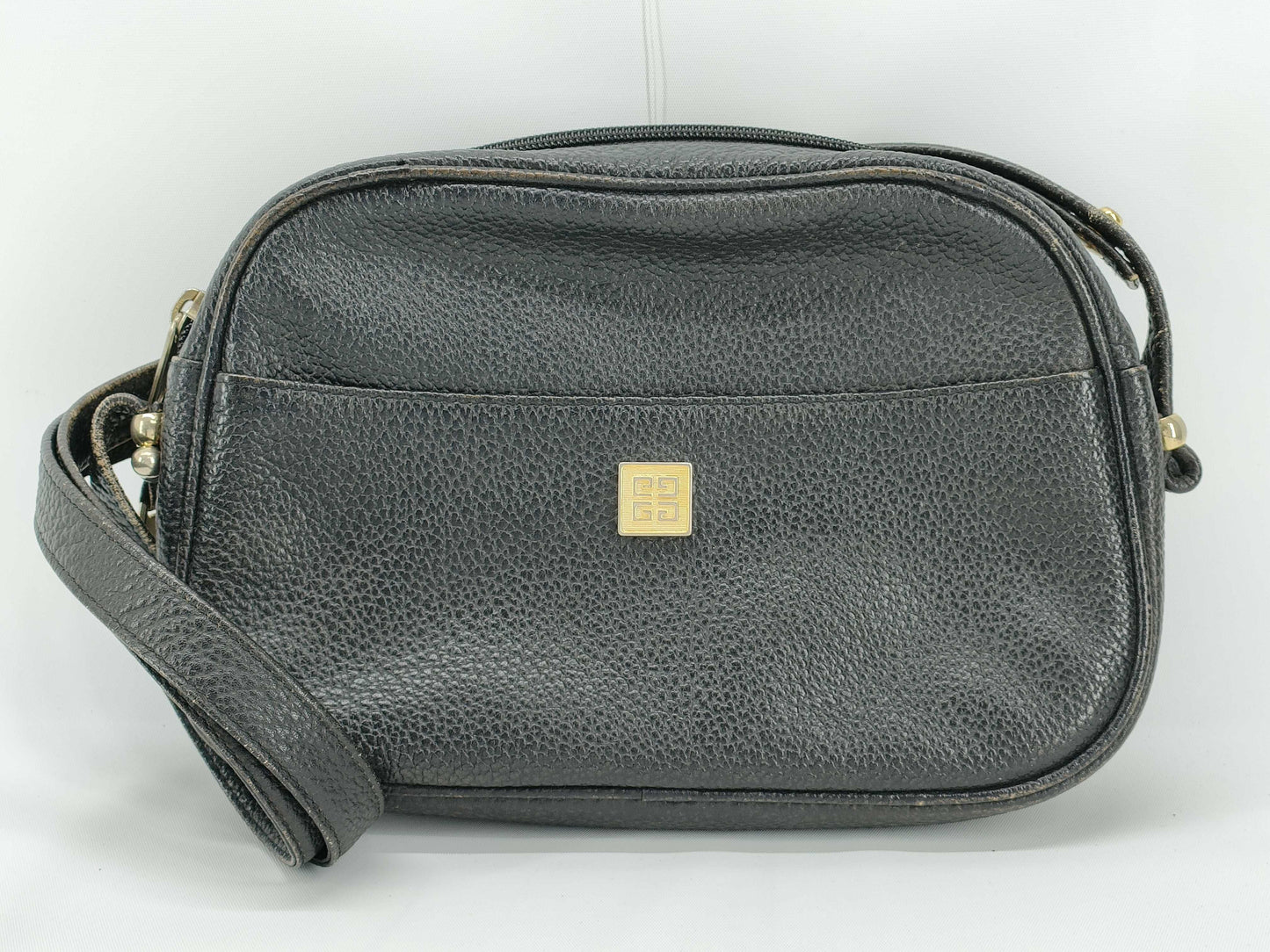 GIVENCHY Givenchy Leather Shoulder Bag Black Shoulder Bag
