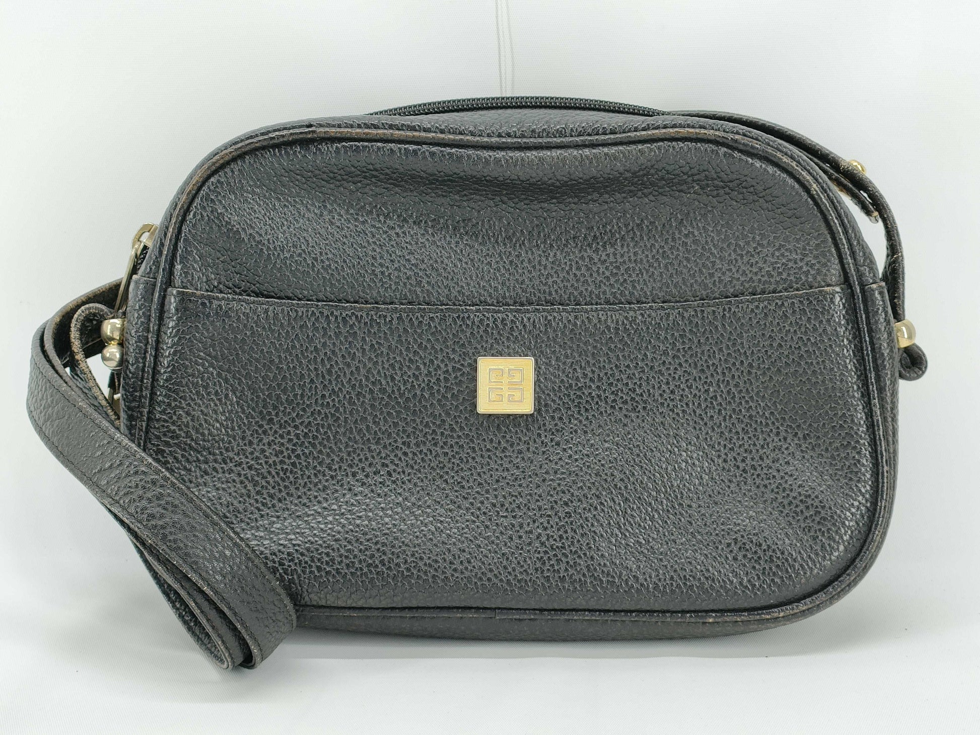 GIVENCHY Givenchy Leather Shoulder Bag Black Shoulder Bag