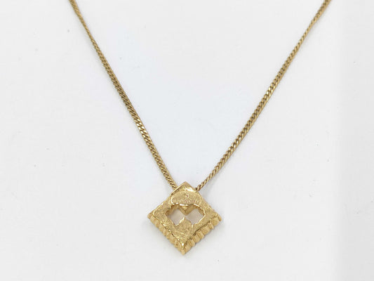 GIVENCHY Givenchy Logo Rhinestone Necklace