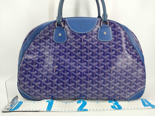 GOYARD GOYARD Goyard Saint Jeanne Herringbone Boston Bag Handbag