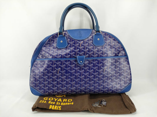 GOYARD GOYARD Goyard Saint Jeanne Herringbone Boston Bag Handbag