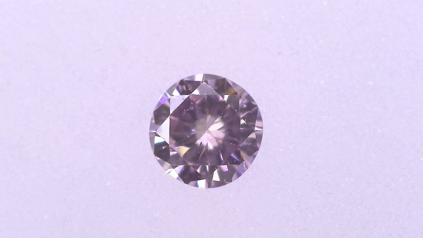 0.035ct FANCY PURPLISH PINK Diamond Loose