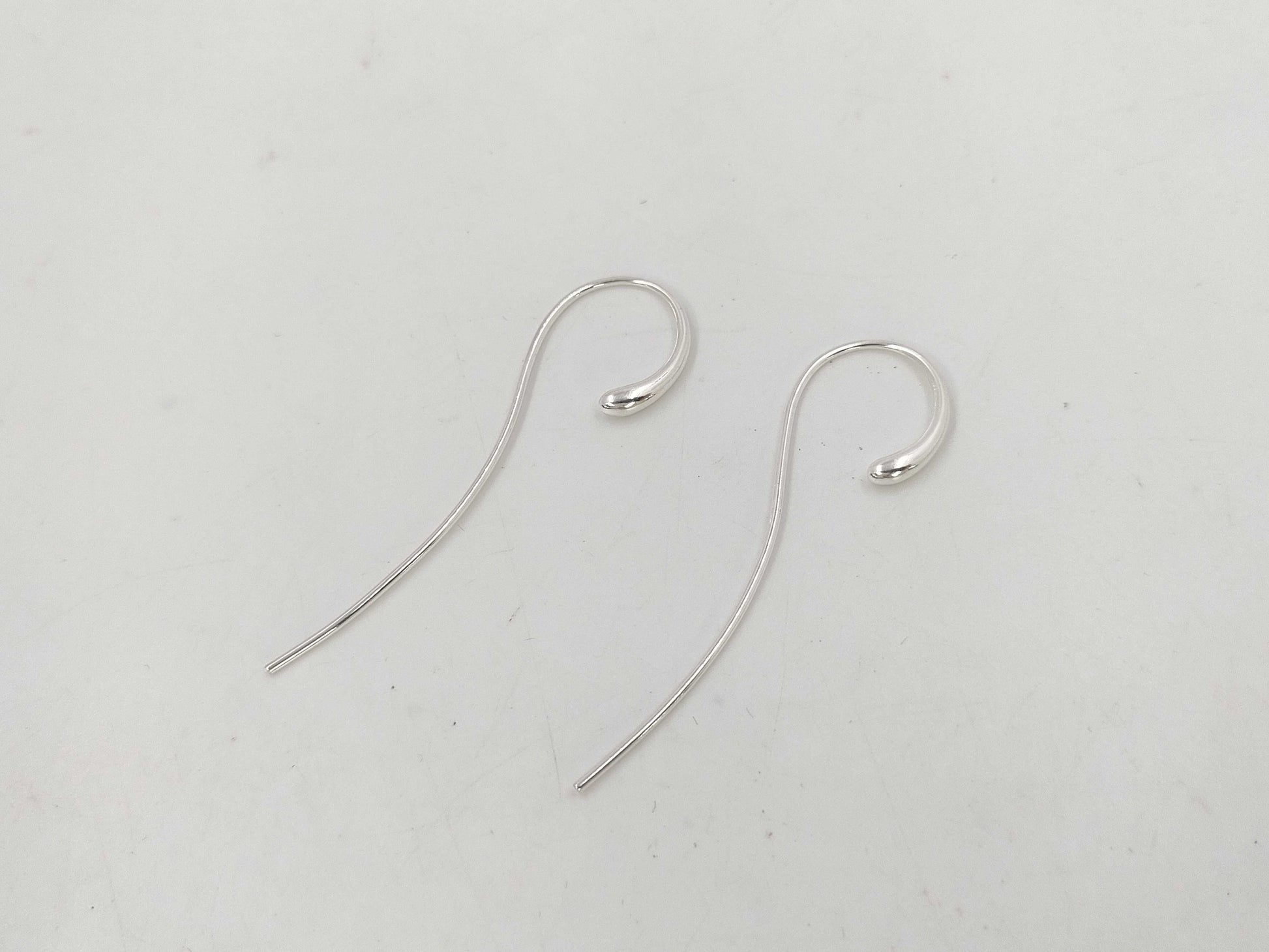 George Jensen Unused Long 925 Earrings Accessories: Box Case Certificate Earrings