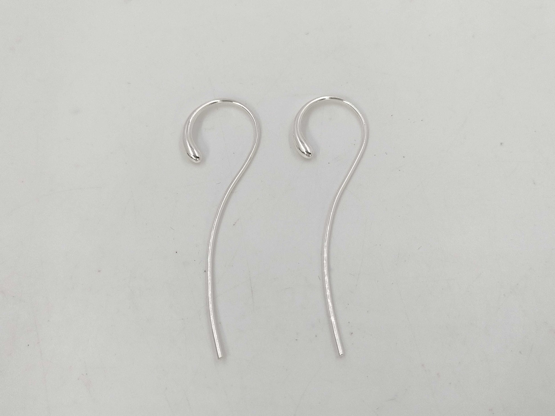 George Jensen Unused Long 925 Earrings Accessories: Box Case Certificate Earrings