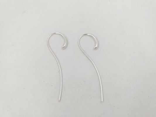 George Jensen Unused Long 925 Earrings Accessories: Box Case Certificate Earrings