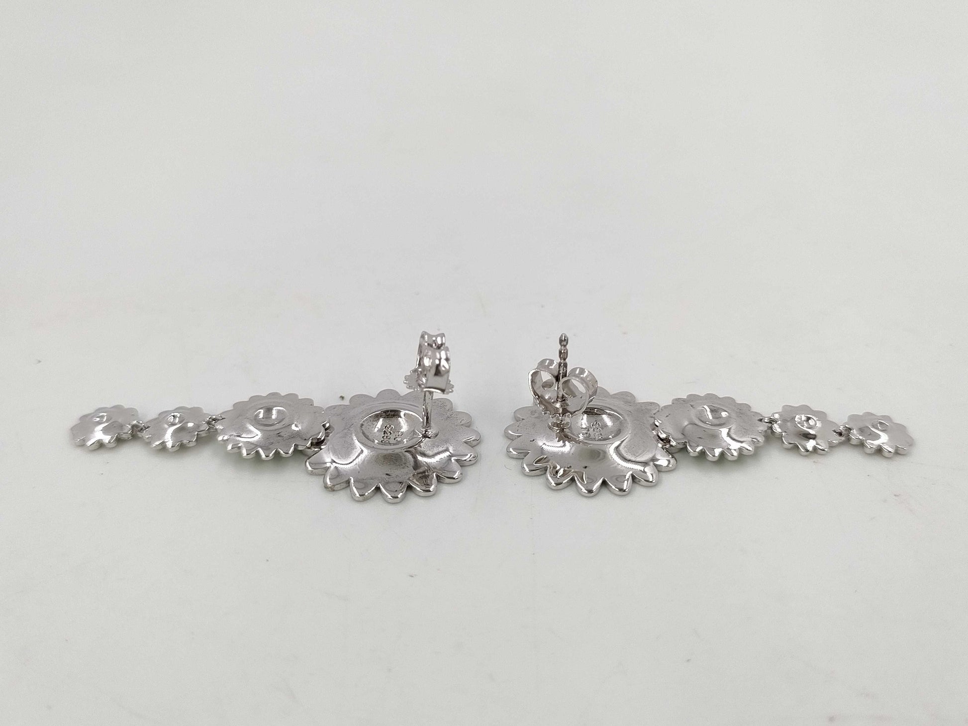 George Jensen Daisy Flower 925 Earrings Accessories: Box Certificate Earrings