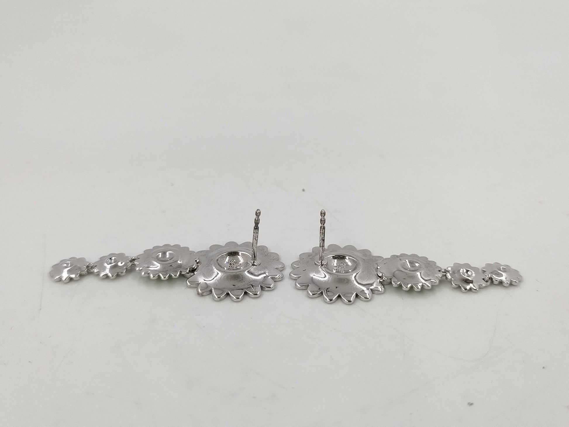 George Jensen Daisy Flower 925 Earrings Accessories: Box Certificate Earrings