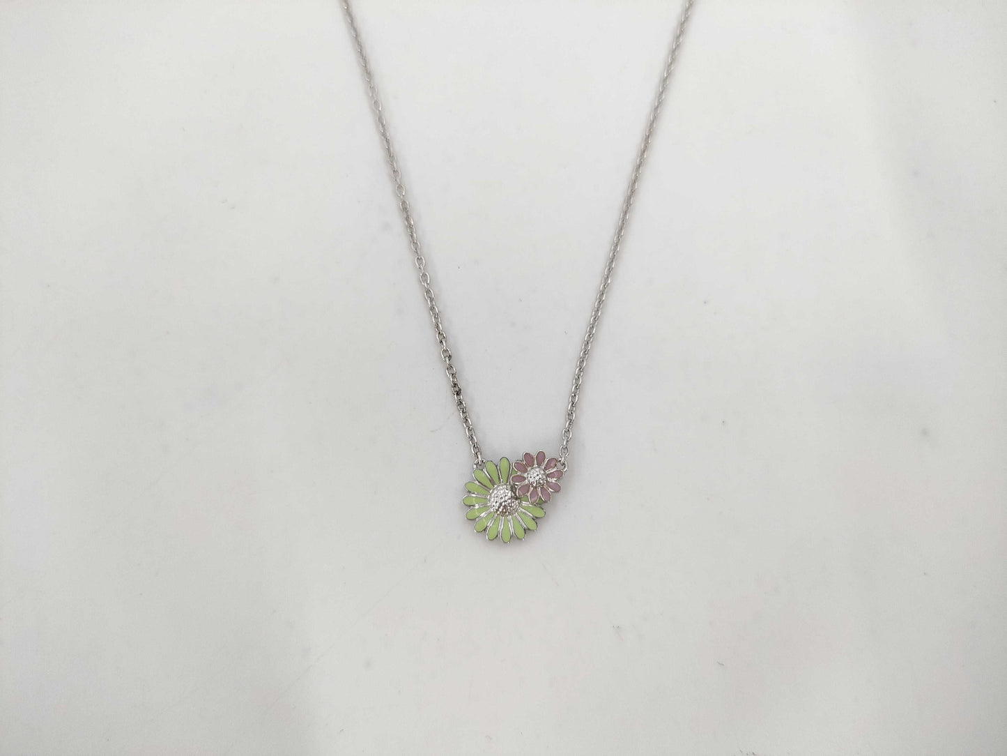 George Jensen Daisy Flower 925 Necklace Accessories: Box Certificate Necklace