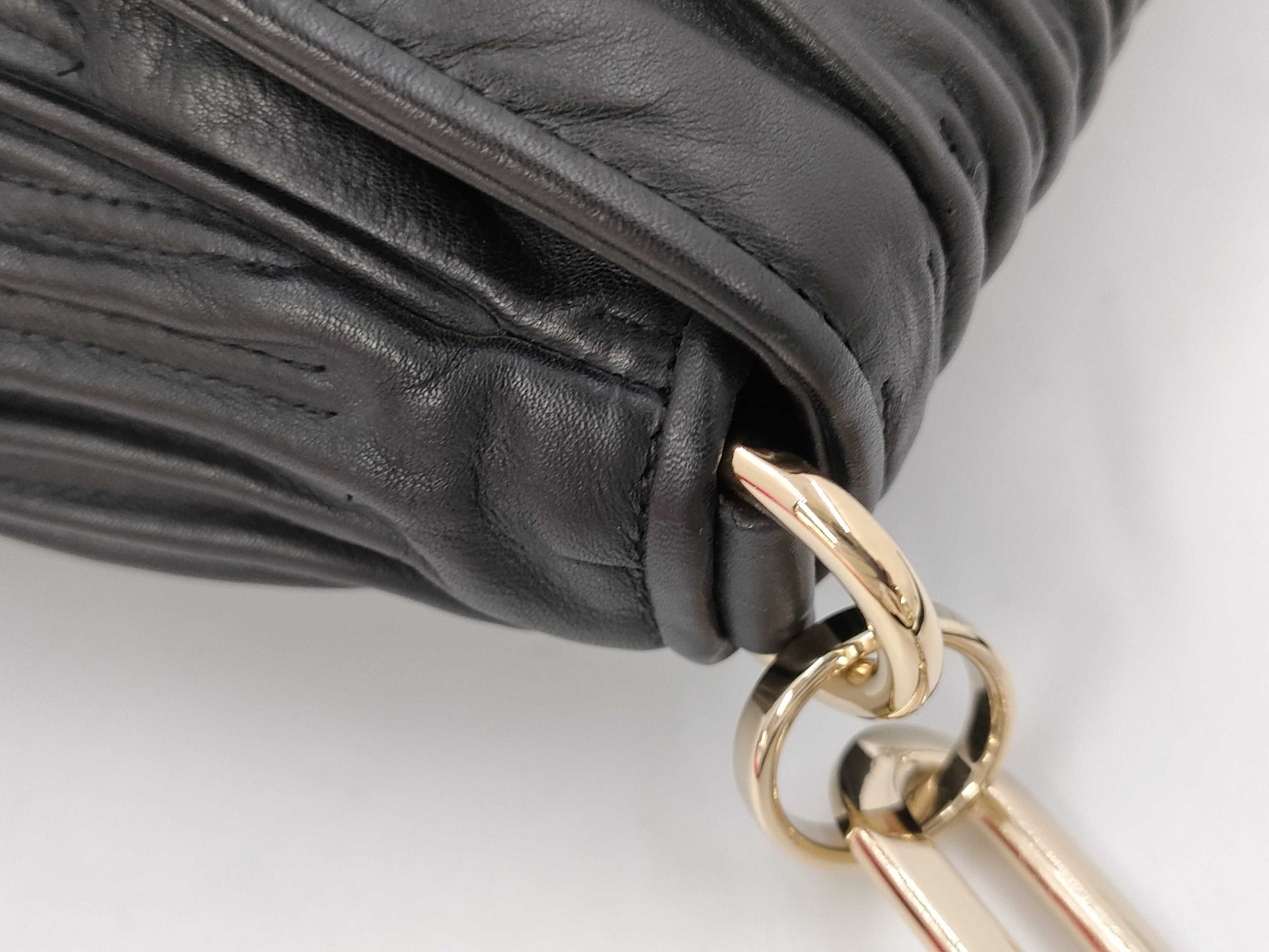 BALLY Leather Chain Shoulder Bag Accessories: Storage Bag Shoulder Bag