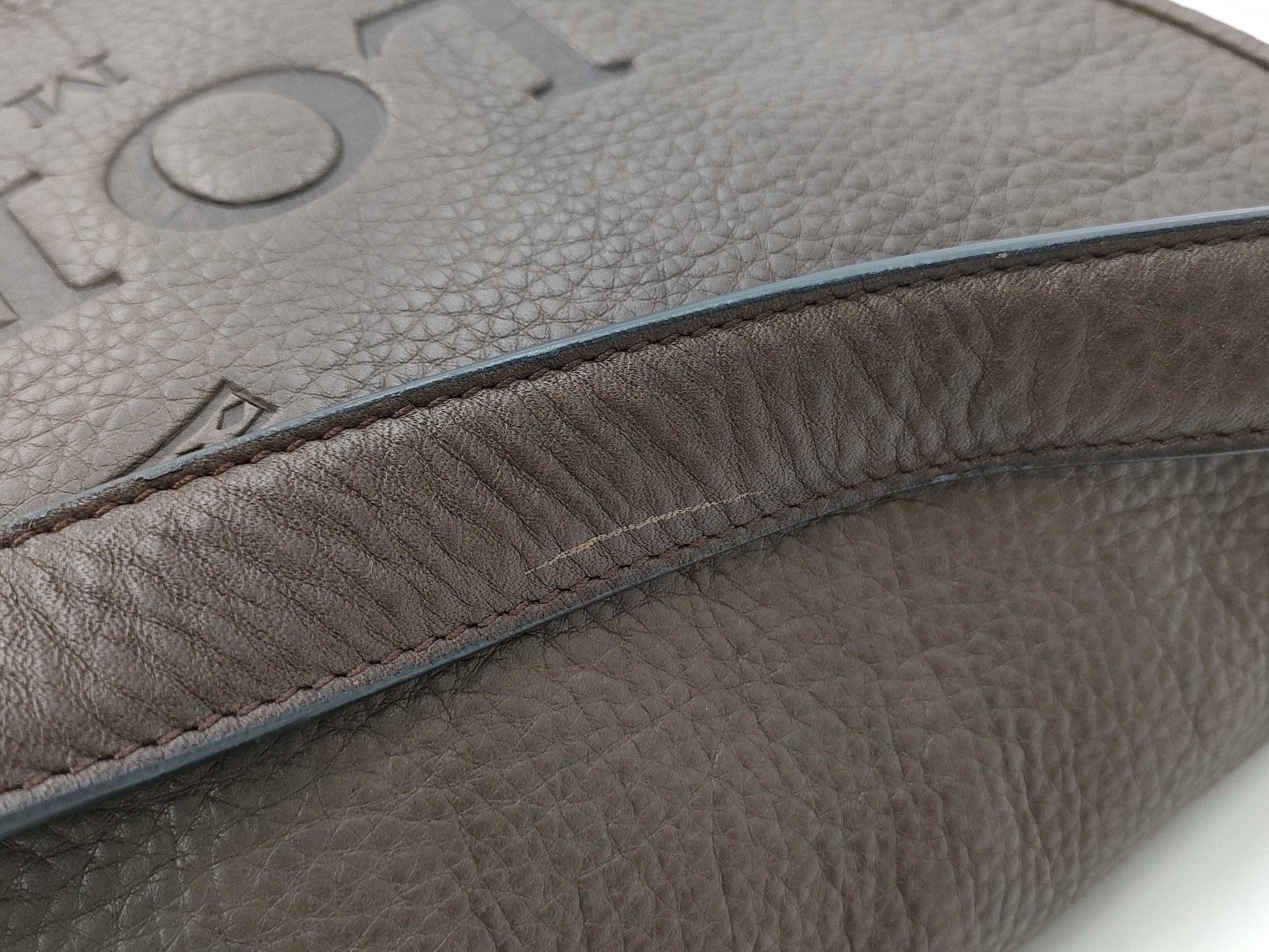 LOEWE Heritage Shoulder Bag Leather Brown Shoulder Bag