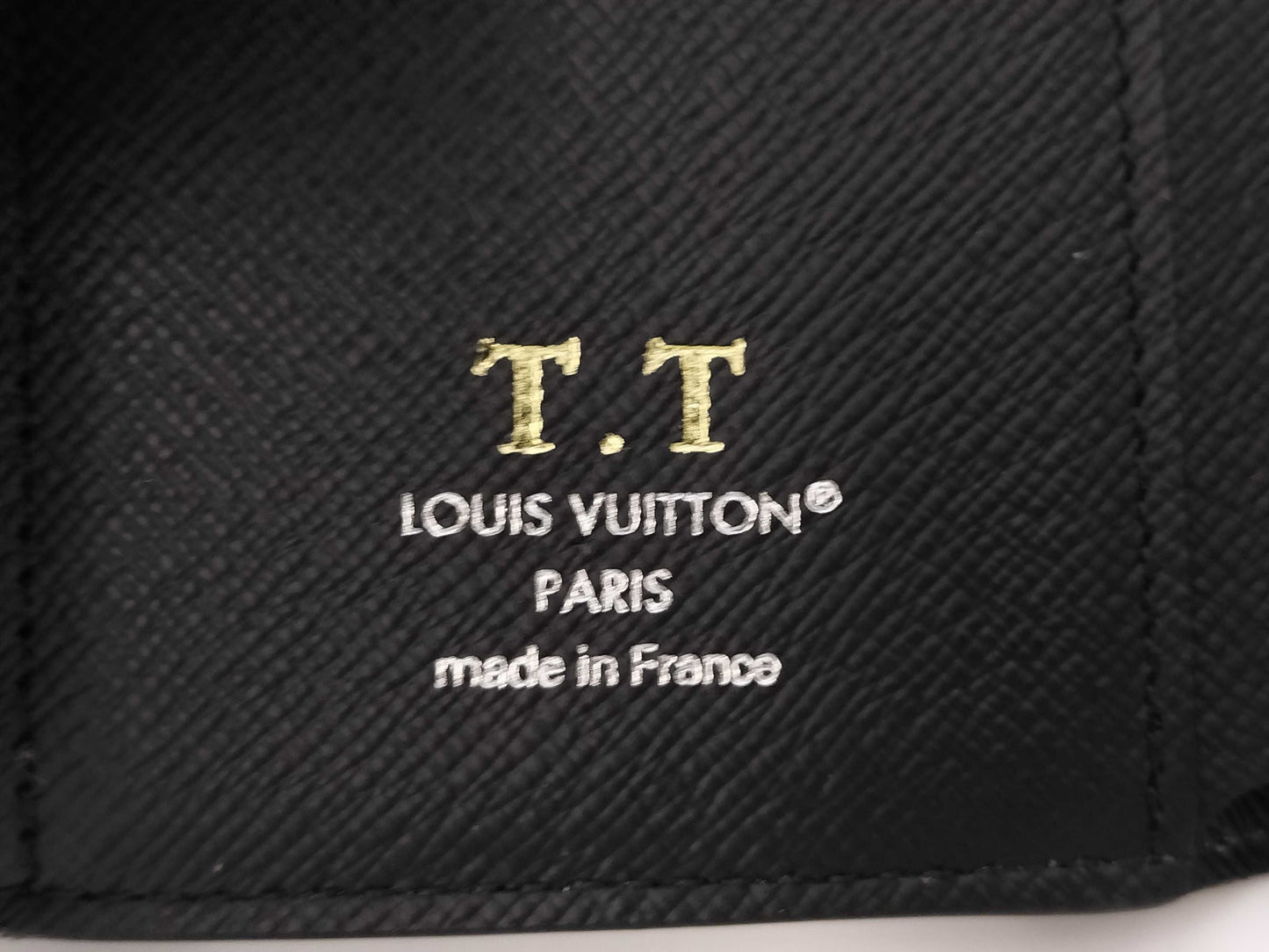 LOUIS VUITTON Louis Vuitton Monogram Eclipse Victor Wallet M12598 RFID Initial Wallet